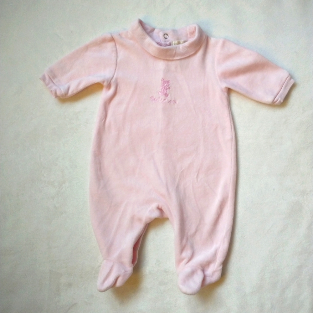 Petit Lem Footed Romper